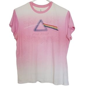 1415 * Pink Floyd Dark Side of the Moon Tee Pink Size 2XL (19)